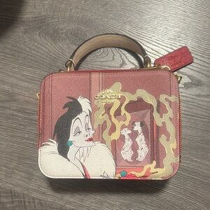 Coach Cruella De Vil Red Crossbody Bag